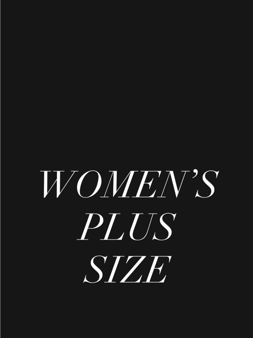 Women's plus sizes 12-28 / 1X-5X